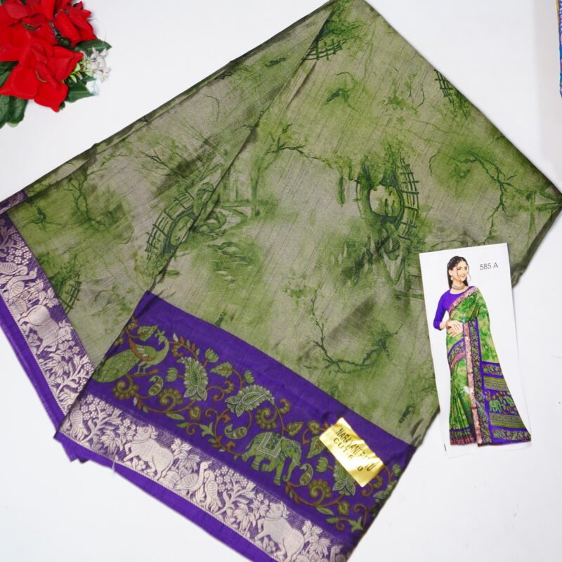 Narayani Pattu Maheswari Silk Sarees -795(789) - Image 3