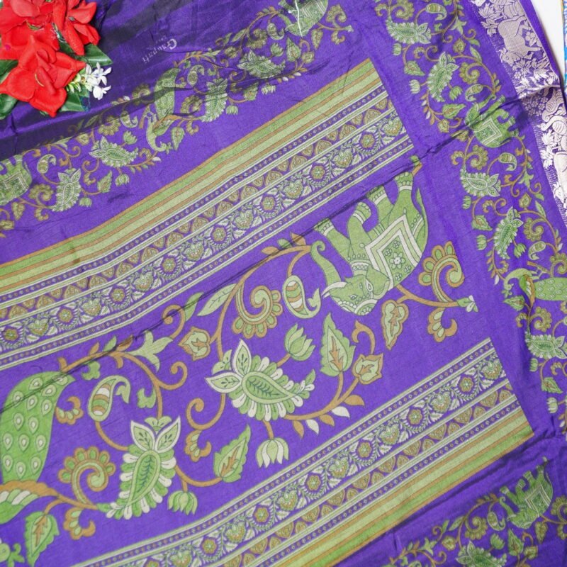 Narayani Pattu Maheswari Silk Sarees -795(789) - Image 2