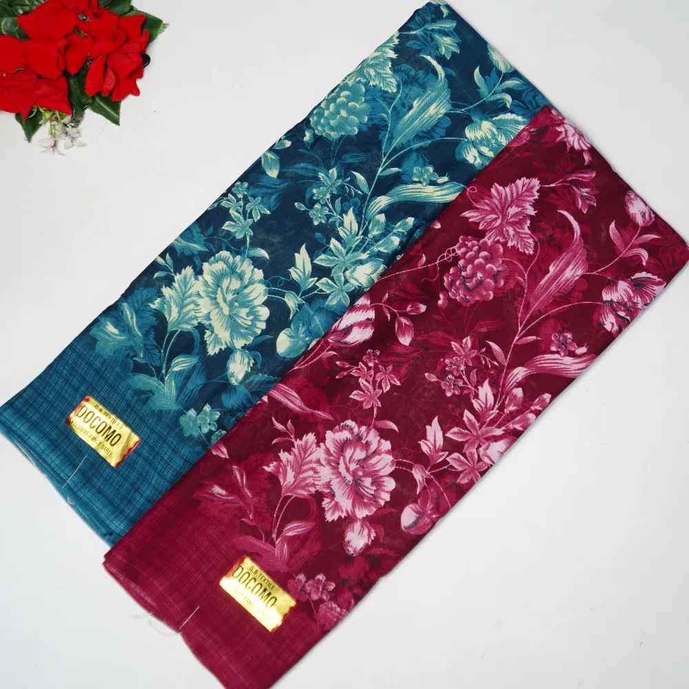 807 (7) Zara daily Ware Sarees -MB808 - Image 1
