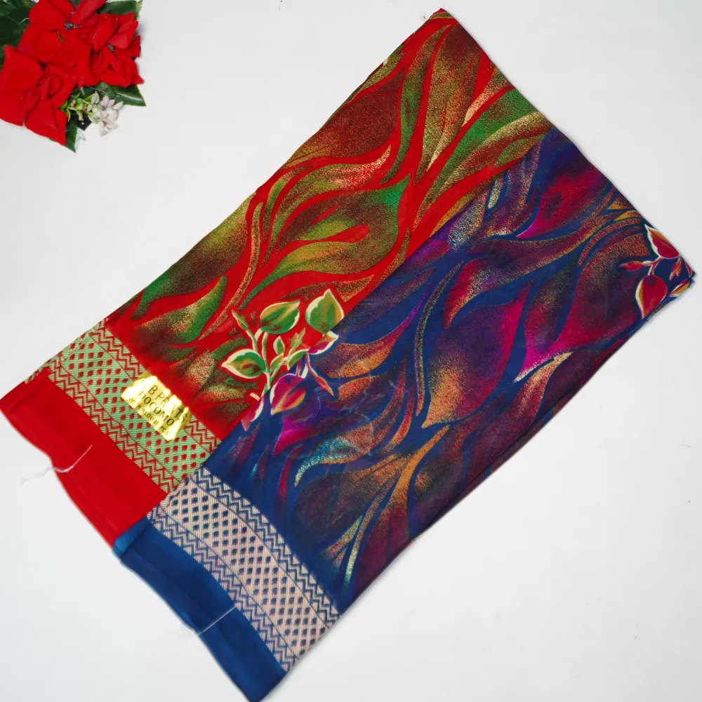 811 (8) Zara daily Ware Sarees -MB811 - Image 1
