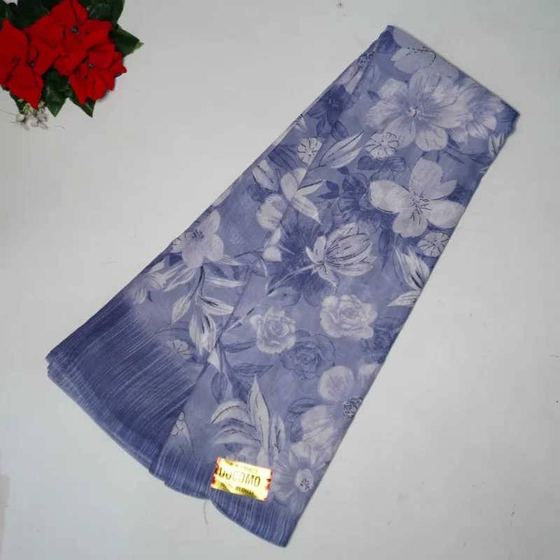 Zara daily Ware Gap Boarder Sarees -MB824 - Image 4