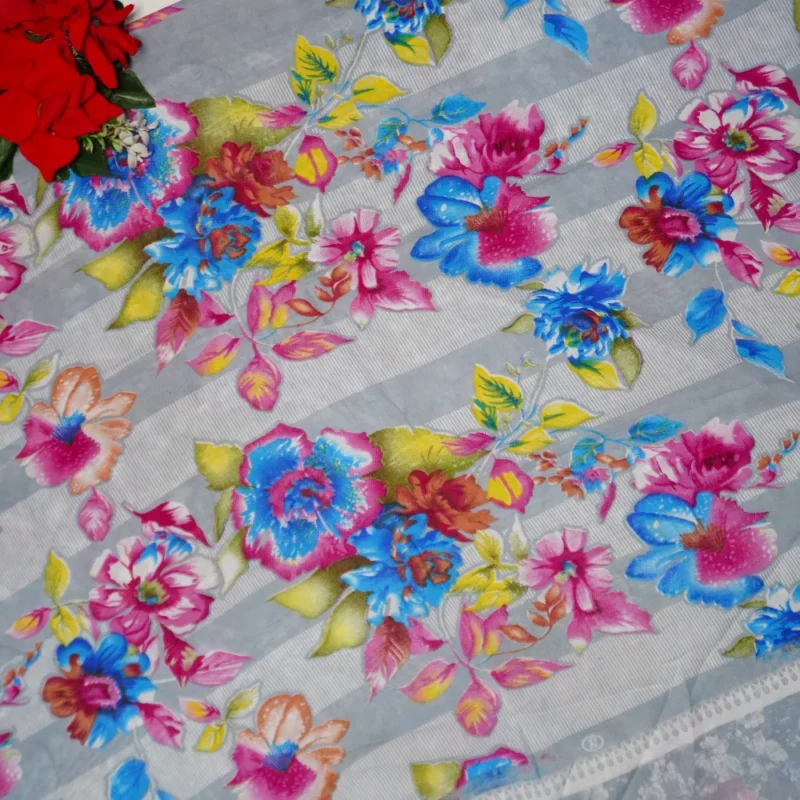 Zara daily Ware Gap Boarder Sarees -MB827 - Image 2