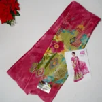 Pure Punam Crape Georget Sarees-MB830 - Image 4