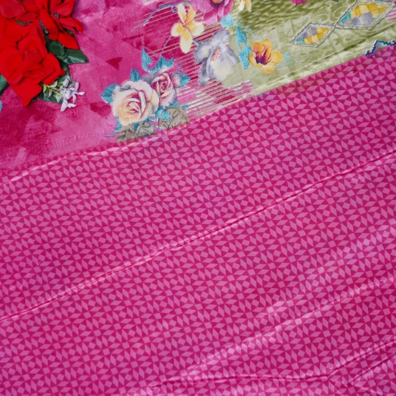 Pure Punam Crape Georget Sarees-MB830 - Image 2