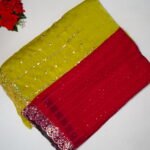 Mixed Syrojki Stone work Sarees -MB217(1-32)