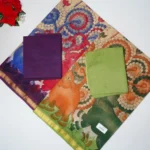 Kalamkari Munga Kota Sarees -MB124