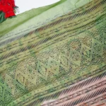 Kalamkari Munga Kota Sarees -MB124 - Image 2