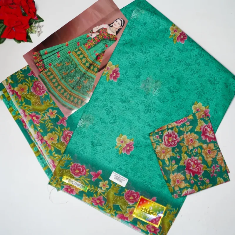 Regular Cotton With Digital Blouse-MB126 - Image 4