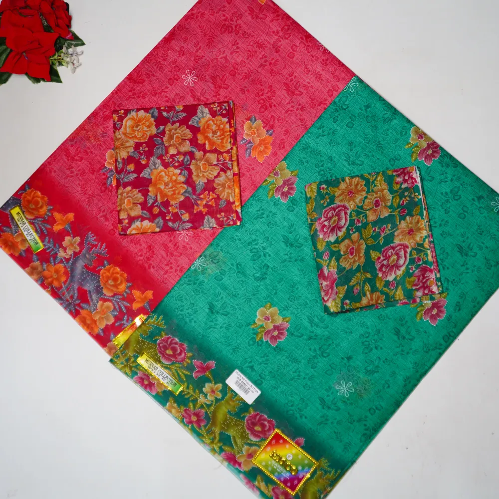 126 (8) Regular Cotton With Digital Blouse-MB126 - Image 1