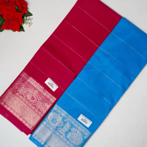 Kanchi Cotton With Out Blouse