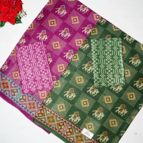 Pocham palli Cotton Sarees