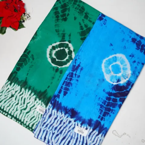 Shibori Batic Malai Cotton Sarees