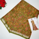 Primium Kalamkari Georgette Sarees-MB403 - Image 4