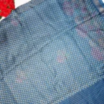 Mangalagiri Checkes Georgette Sarees -MB408 - Image 2