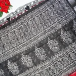 Siddanth Black And Red Sepecial Sarees -MB412 - Image 3