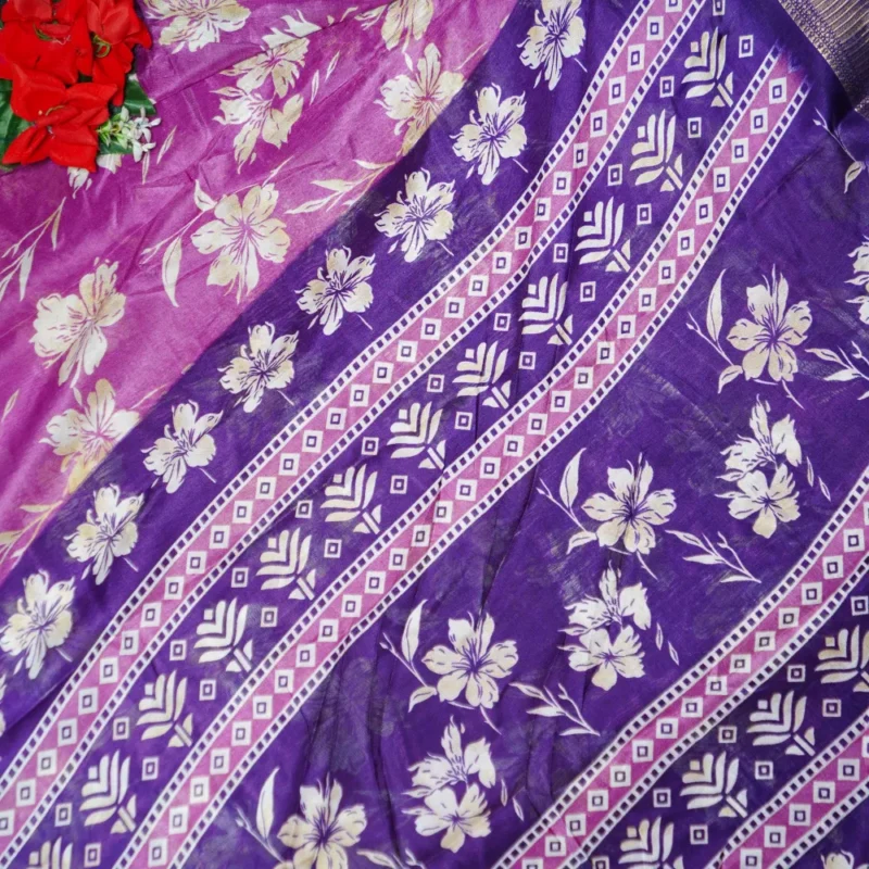 Primium Dola Silk Sarees  -MB415 - Image 3
