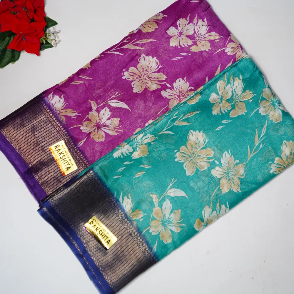 415 (9) Primium Dola Silk Sarees -MB415 - Image 1