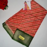 Dola Silk Sarees With Lehariya -MB416 - Image 4