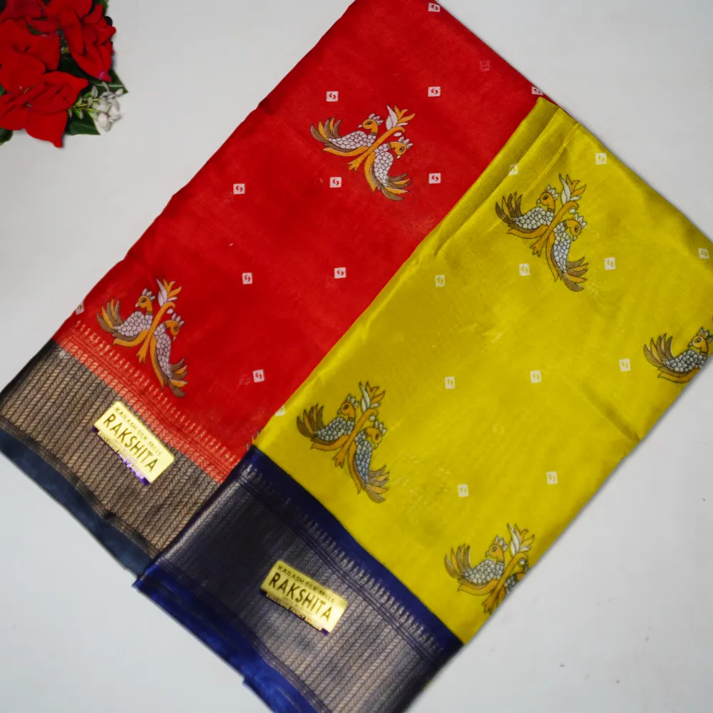 418 (10) Dola Silk Sarees -MB417 - Image 1