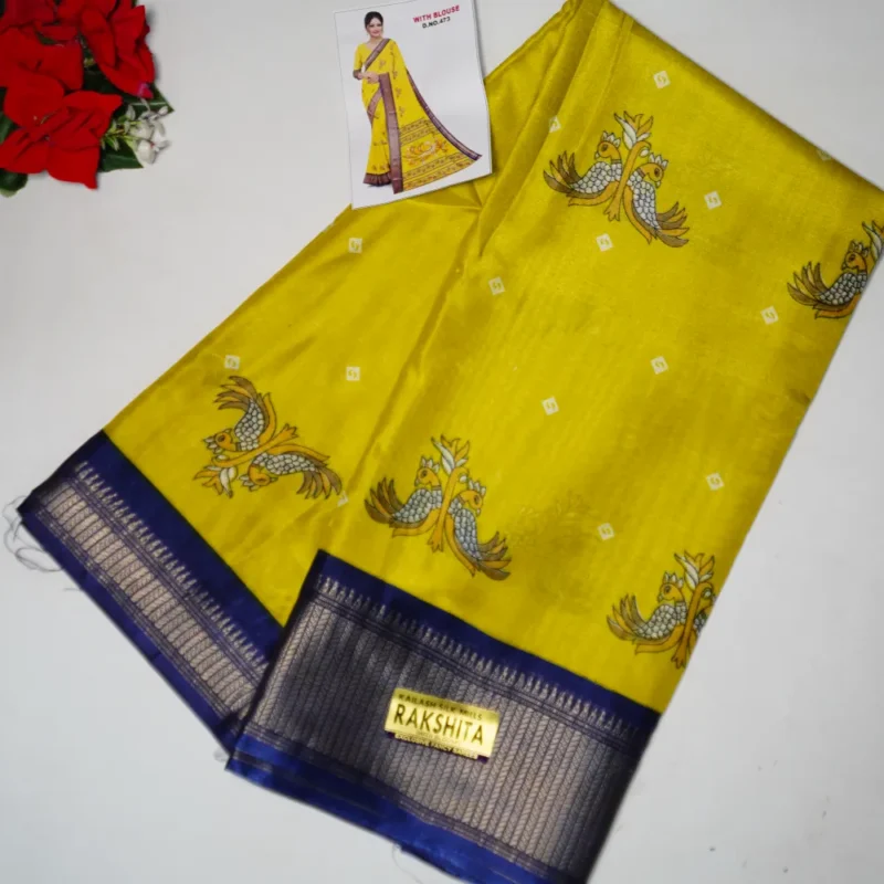 Dola Silk Sarees -MB417 - Image 3