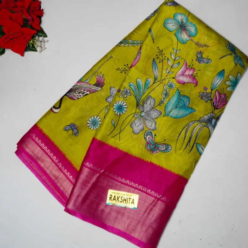 Dola Silk Sarees  -MB418 - Image 3