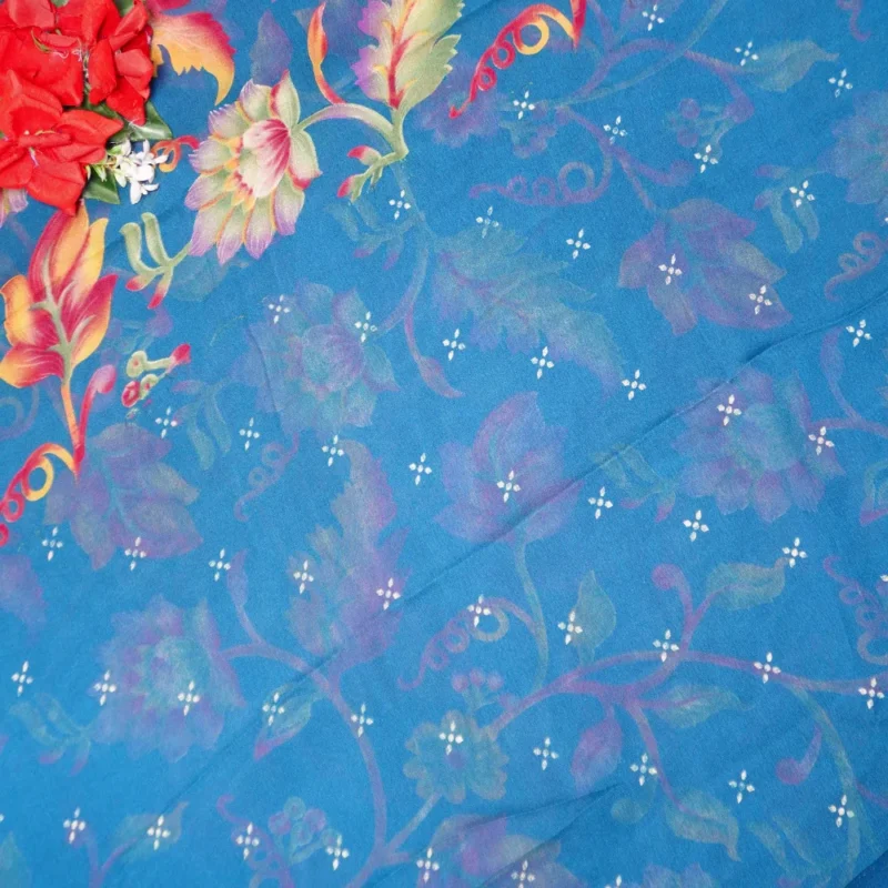 Kalanjali Silk Georget Sarees -MB422 - Image 4