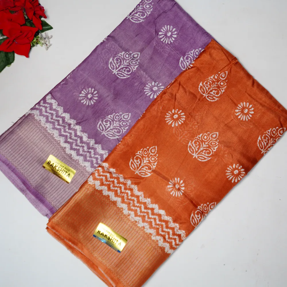 425 (10) Dola Silk Sarees -MB425 - Image 1