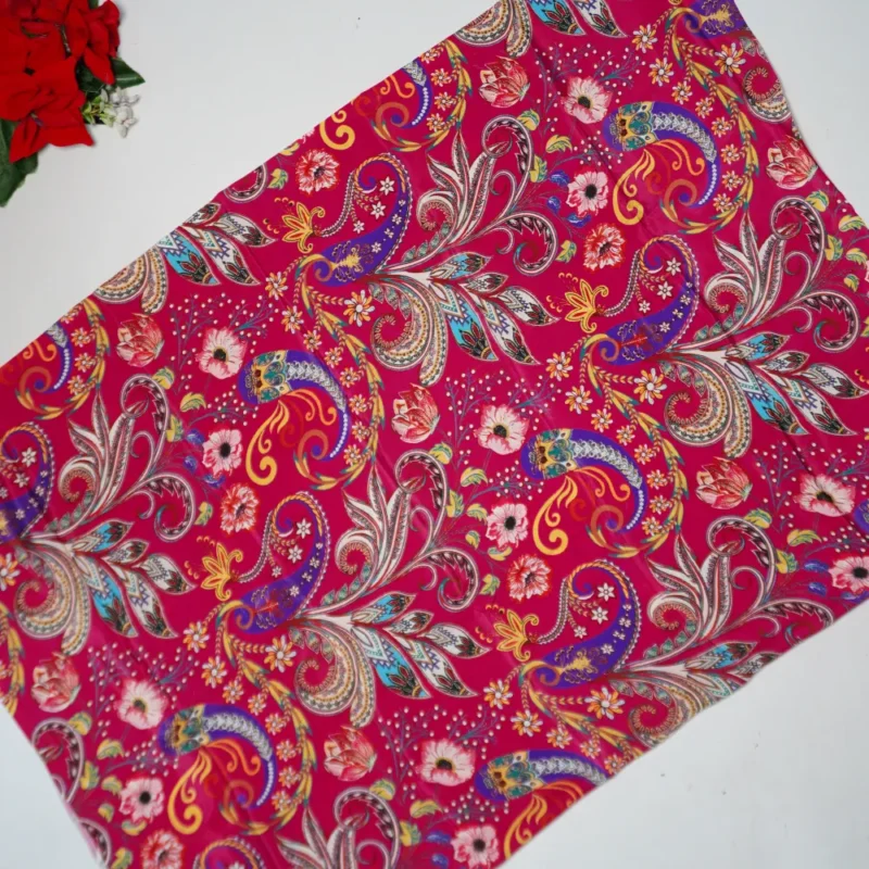 Mysoure Georgette With kalamkari Blouse -MB427(426) - Image 3