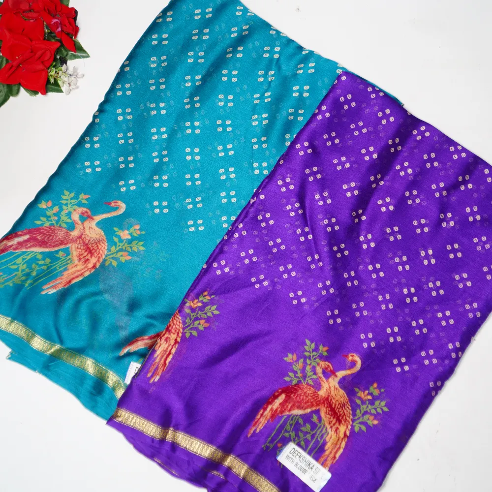 430 (8) Pure Kalanjali Primium Georgette -MB430 - Image 1