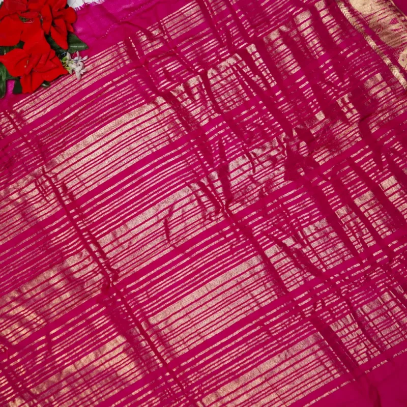 Mysoure Georget Sarees -MB433 - Image 2
