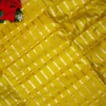 Offer Semi Uppada Checkes Sarees -MB587 - Image 3