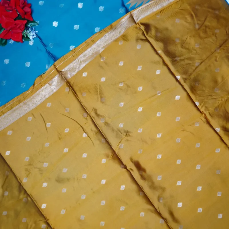 Narayana Pattu With Temple Border Sarees-MB592 - Image 2