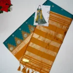 Narayana Pattu With Temple Border Sarees-MB592 - Image 4