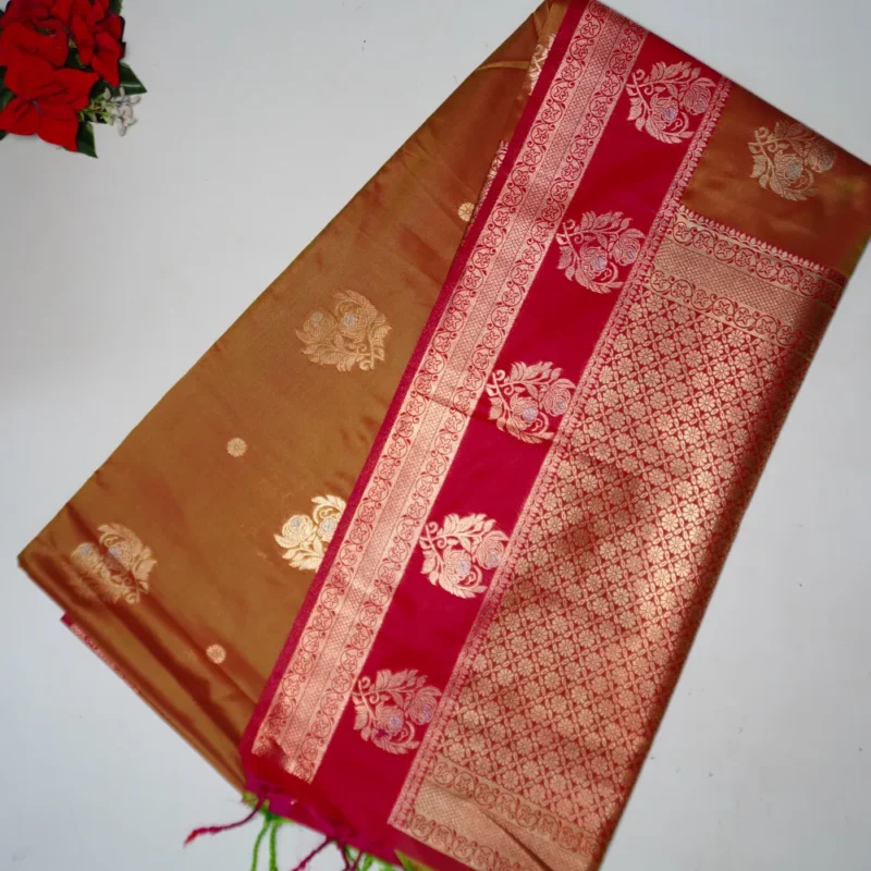 Laxuri Kanchi Pattu Sarees -MB596 - Image 4
