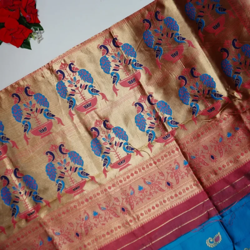 All Mixed Pattu Sarees -MB611 - Image 3
