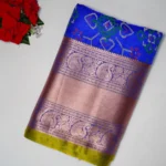 Pocham Pally Pattu Budget Sarees-MB613(599) - Image 4