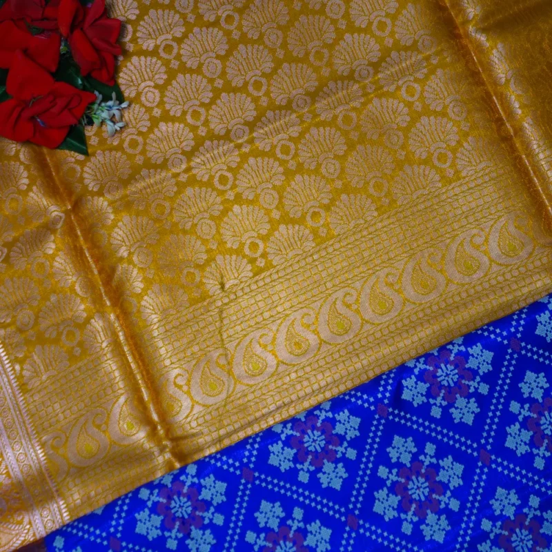 Pocham Pally Pattu Sarees -MB616 - Image 2