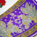 Kalanjali silk Georgette Yellow Special-MB803 - Image 3