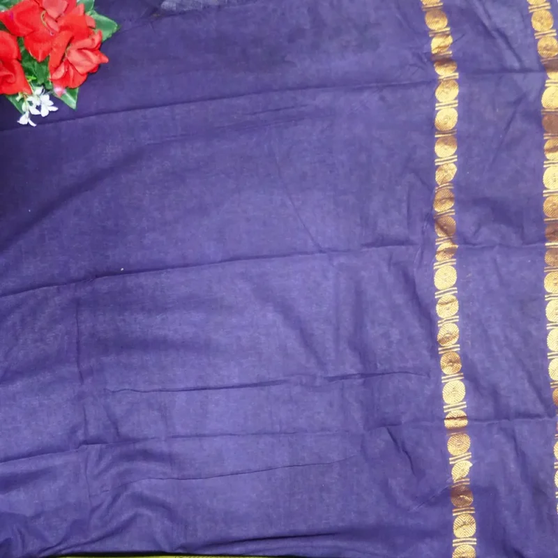 Pure cotton Partyware Saree in Mangalagiri -MB806 - Image 3