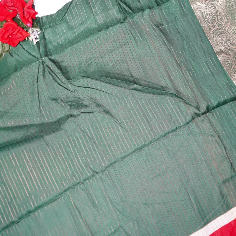 Premium Dola Jerry Sarees -MB810 - Image 4