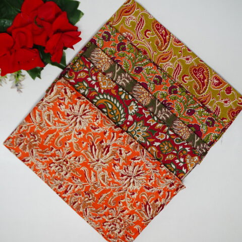 Kalamkari 1 mtr Blouse Pieces