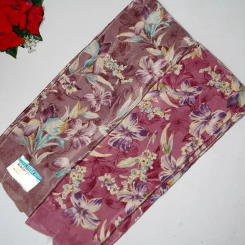 Pure Punam Crape Georget Sarees -MB842(482)(845)