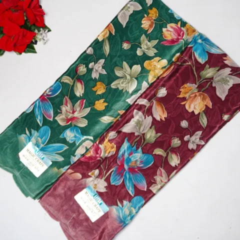 Pure Punam Crape Georget Sarees -MB846(845)