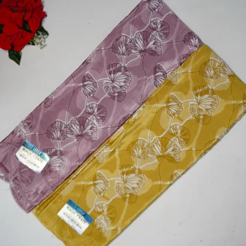 Pure Punam Crape Georget Sarees -MB847(845)