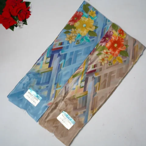 Pure Punam Crape Georget Sarees