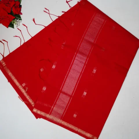 Samantha Special Maheswari Silk Cotton-MB144(Red special)