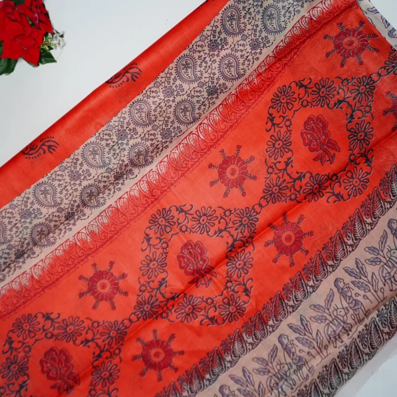 Masleen Cotton Handblock Printed Deasigns-MB155 - Image 2