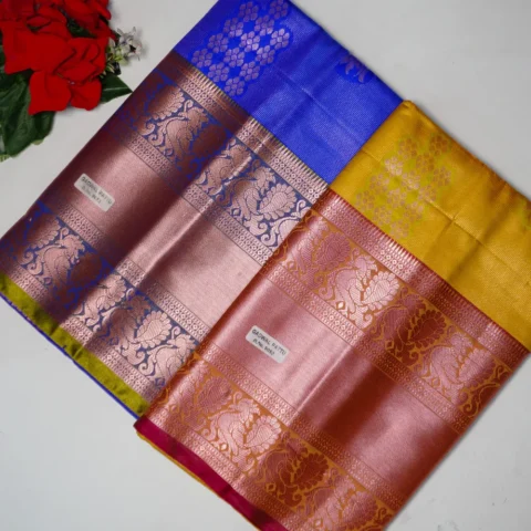 Emboss allover Saree Gadwal Pattu -MB640