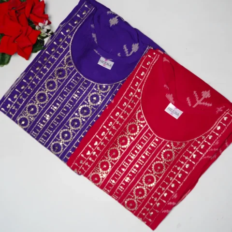 Rayon Umbrialla Top With Pocket-MB932(M-38 Size)