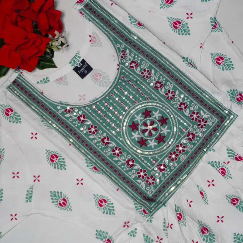 White Special Umbrella Tops-MB937 - Image 2